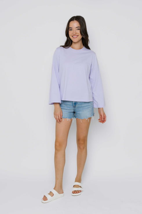 Britt-Bell Sleeve Crew